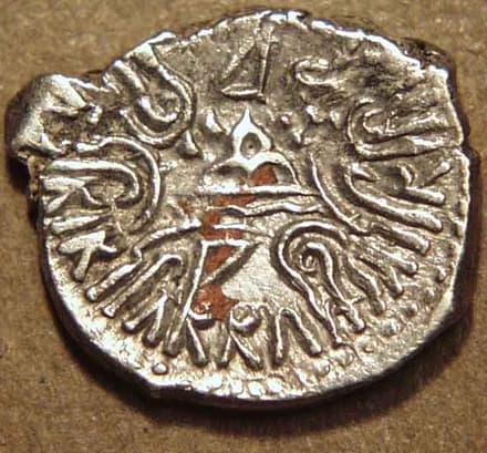 Rudrasimha III drachms (Rudrasimha III drachms) reverse