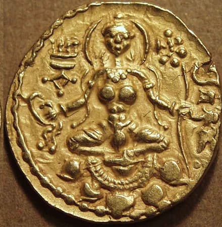 Chandragupta II Silver drachma, Sriguptakula type reverse