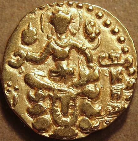 Kumaragupta I Copper / lead fractions reverse