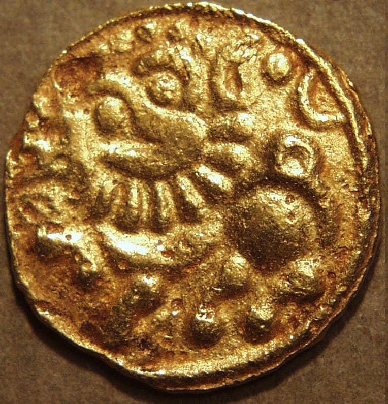 Mahadeva Yadava of Devagiri gold pagoda obverse