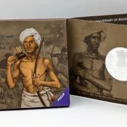 India Commemorative 150th Birth Anniversary of Bhagwan Birsa Munda Ji obverse