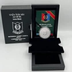 India Commemorative Diamond Jubilee of National Cadet Corps obverse