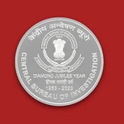 Diamond Jubilee Year of Central Bureau of Investigation - CBI obverse