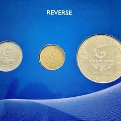 India Commemorative XIX COMMONWEALTH GAMES 2010 DELHI obverse
