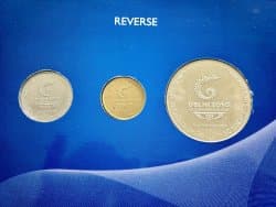 India Commemorative XIX COMMONWEALTH GAMES 2010 DELHI reverse