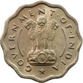 Republic India 1 Anna obverse