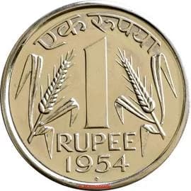 Republic India 1 Rupee reverse