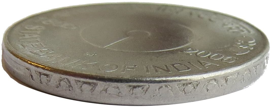 5 Rupees - State Bank of India (Stainless steel) obverse