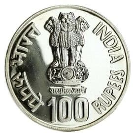 100 Rupees - Sant Tukaram obverse
