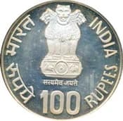 100 Rupees - Subhas Chandra Bose obverse