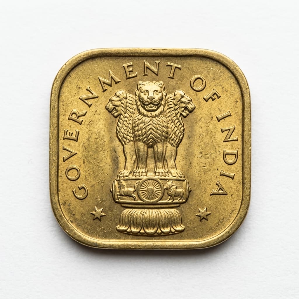2 Annas - Ni-brass obverse
