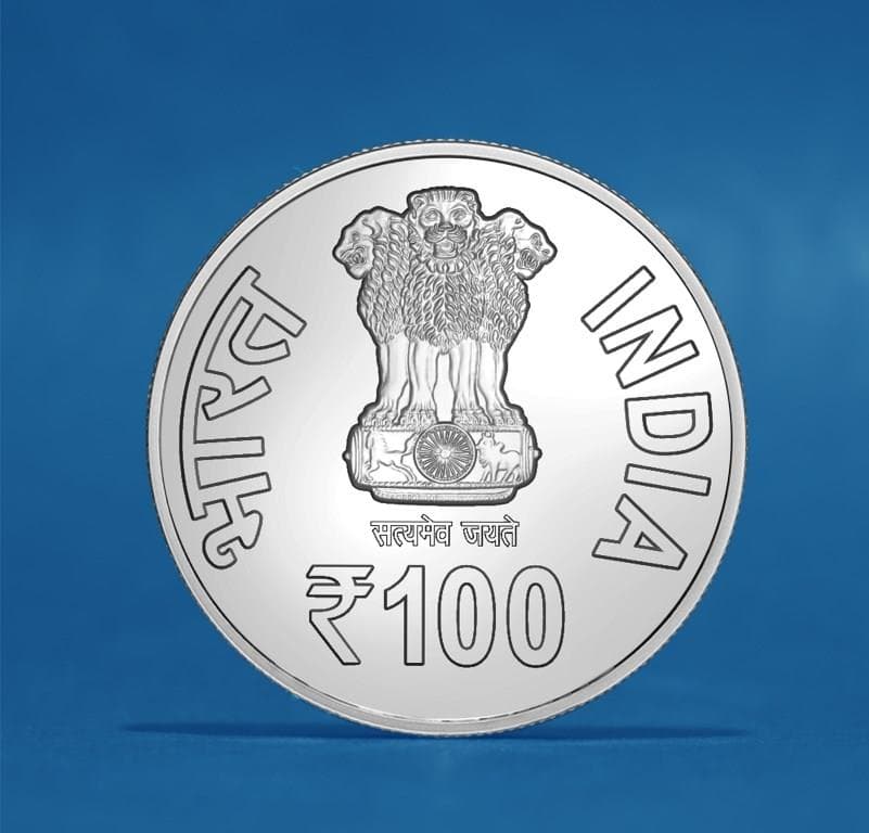 100 Rupees - Make in India obverse