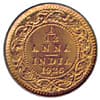 One Twelfth Anna (George V) reverse
