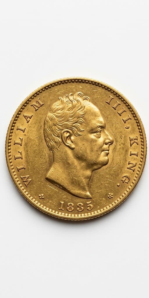One Mohur (William IV) obverse