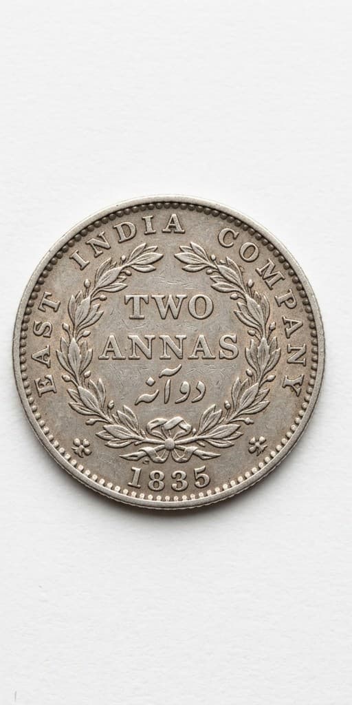 Two Annas (William IV) reverse