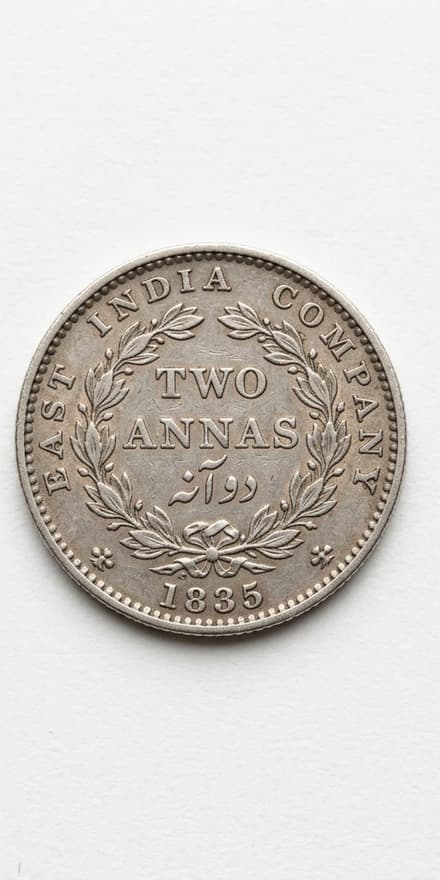 Two Annas (William IV) reverse