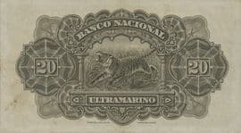20 Rupias 1938 reverse