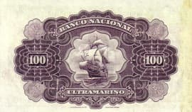 100 Rupias 1938 reverse