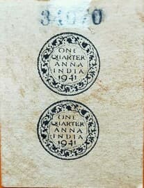 ½ Anna (WWII Cash Coupon) 1941 reverse