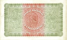10 Rupias 1906 reverse