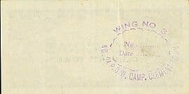 2 Annas (Clement Town; PoW Camps) ND (1941-1945) reverse