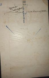 2 Annas (Hundi promissory note) ND reverse