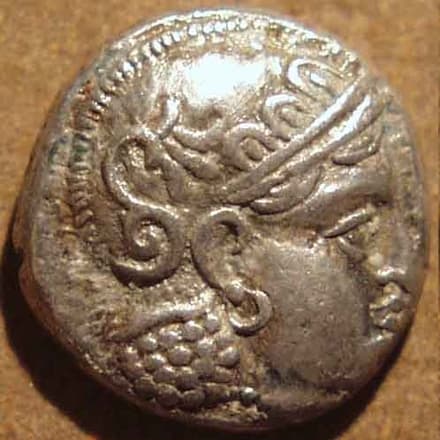 Pre-Seleucid, Eagle series Silver hemidrachm, c. 315 BCE obverse