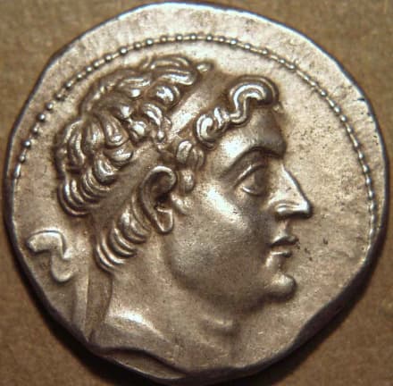 Euthydemos I Silver tetradrachm, c. 230-220 BCE obverse