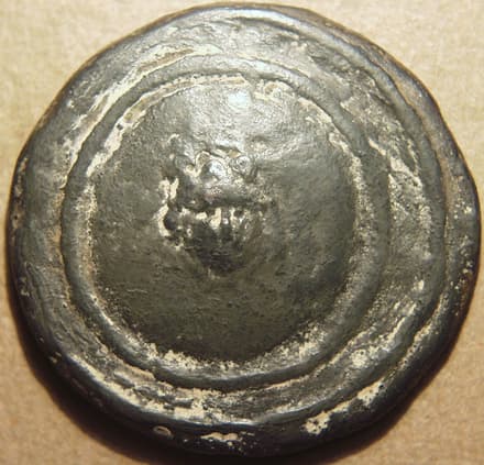 Demetrios I Copper tri-chalkon / triple unit, c. 200-185 BCE obverse