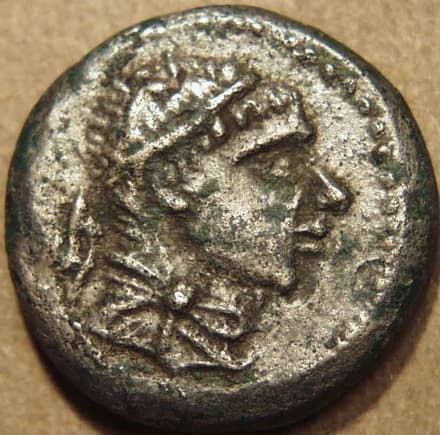 Agathocles Nickel dichalkon / double unit, c. 185-170 BCE obverse