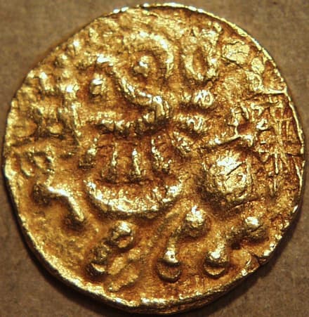 Soyideva gold pagodas obverse