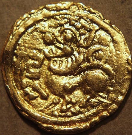 Kadambas of Goa Jayakesin-style forgeries obverse