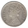 Two Annas (Queen Victoria Empress) obverse