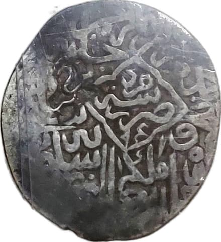 Shahrukhi - Babur (Herat) obverse
