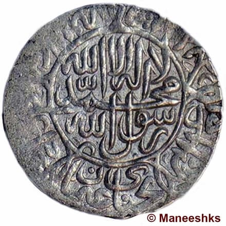 Shahrukhi - Humayun (Qandahar) obverse