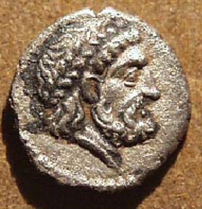 Seleucid / Seleucos I Silver drachm, c. 290 BCE obverse
