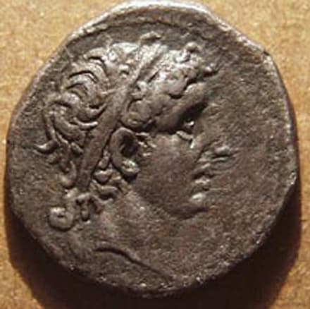 Antiochos I Silver Drachm, c. 270 BCE obverse