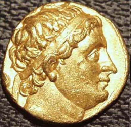 Diodotos I or II Bronze lepton / hemi-chalkous, c. 240 BCE - Copper obverse
