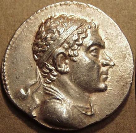 Agathocles Silver tetradrachm, c. 185-170 BCE obverse