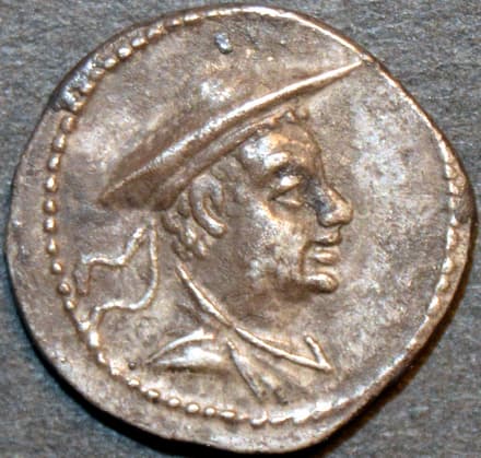 Antimachus I Silver hemidrachm, c. 174-165 BCE obverse