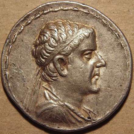 Bactria: Eucratides I, Gold 20-stater obverse