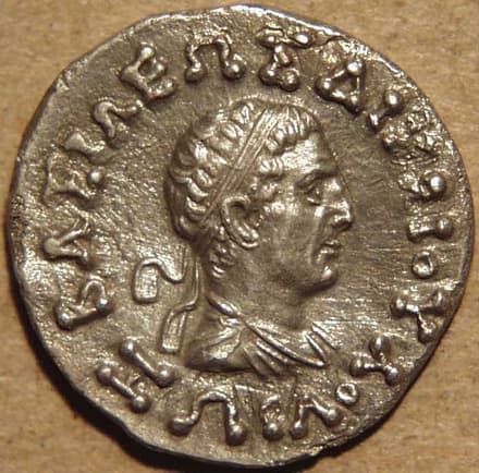 Zoilus I, Silver drachm obverse
