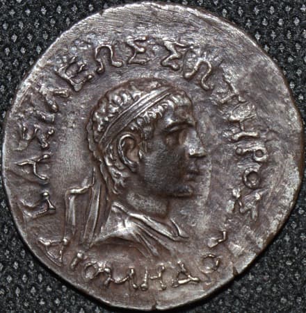 Diomedes, Silver tetradrachm obverse