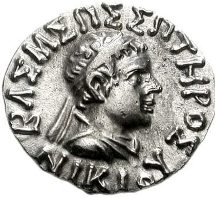 Nicias, Silver drachm obverse
