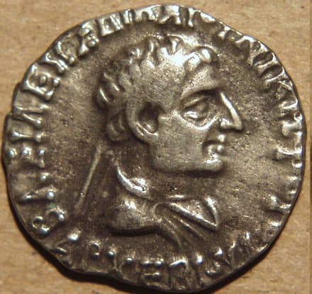 Archebios, Silver drachm obverse