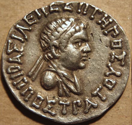 Hippostratos, Silver tetradrachm obverse
