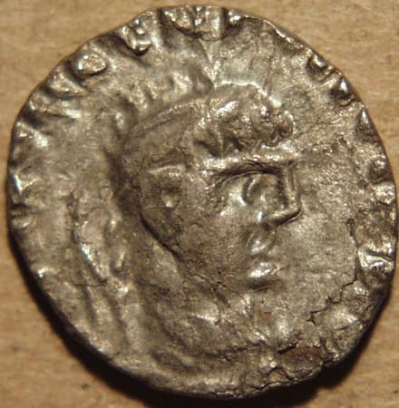 Strato II, Silver drachm obverse