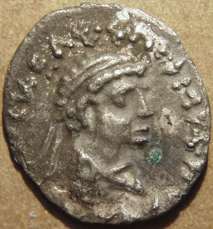 Strato III?, Silver drachm obverse