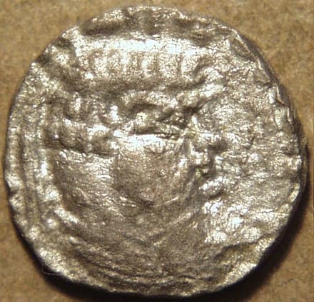 Rajuvula, billon drachm - Copper obverse