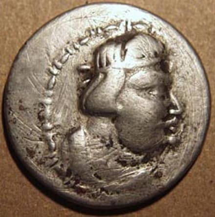 Arseiles Silver tetradrachm obverse